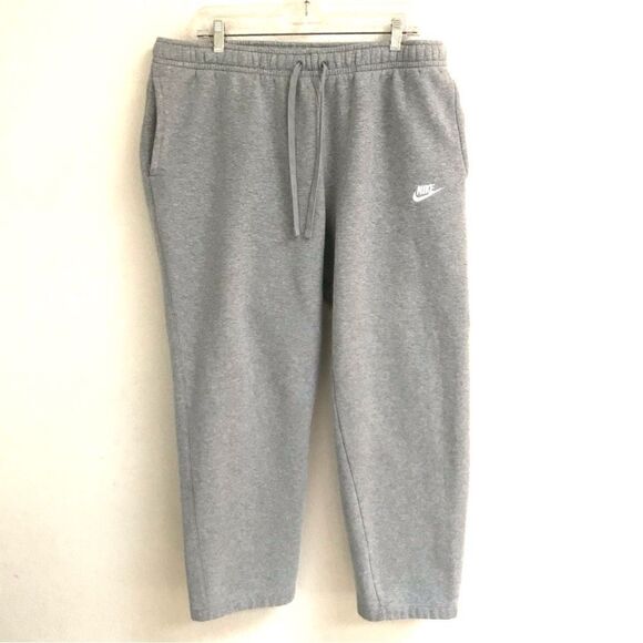 Nike heathered gray thick drawstring sweatpants XXL - Picture 1 of 7